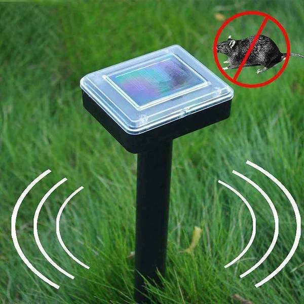 Ultrasonic Mice Gopher Mole Repeller, Solar Powered