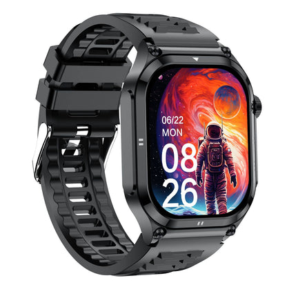 PH281 AMOLED Slim Blood Glucose Outdoor ECG/EKG Bluetooth Calls Health Measurement Smart Watch