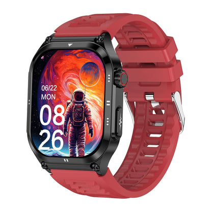 PH281 AMOLED Slim Blood Glucose Outdoor ECG/EKG Bluetooth Calls Health Measurement Smart Watch