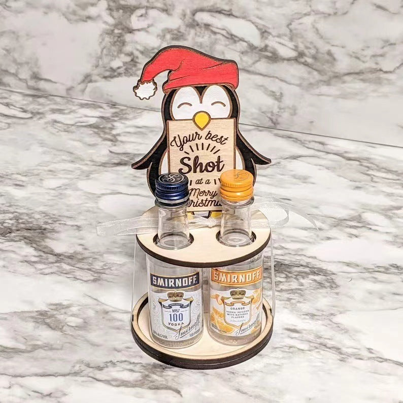 🎄Christmas Unique Money Holder🎅 Funny Christmas Mini Liquor Bottle Holder🥂