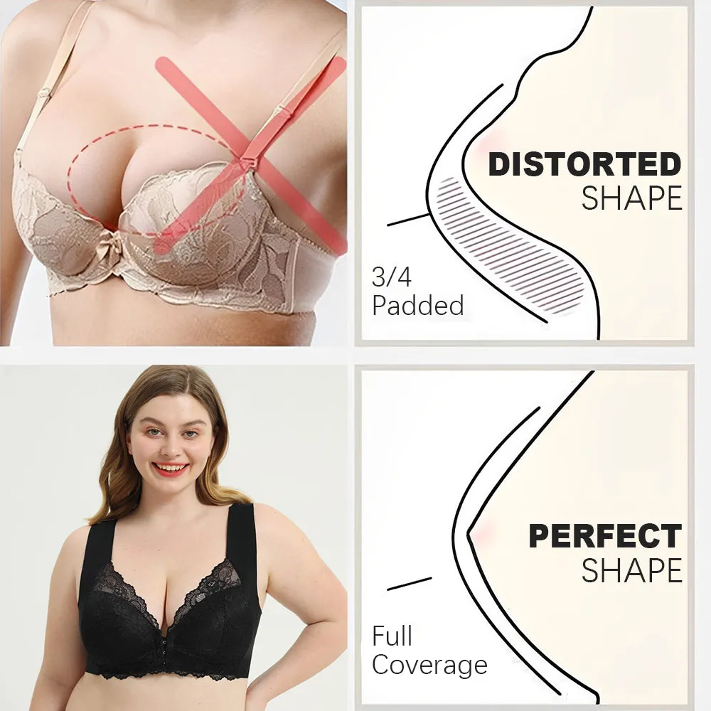 Bras For Older Women Front Closure 5d Beauty Back Comfy Bra