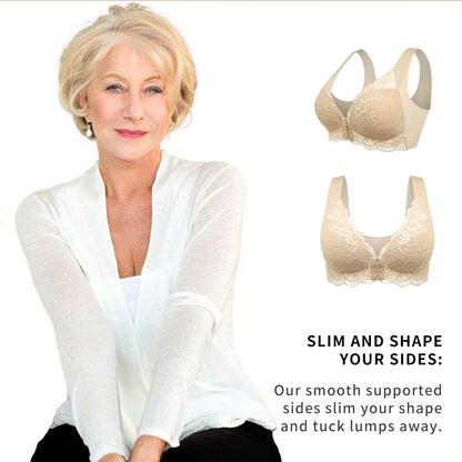 Bras For Older Women Front Closure 5d Beauty Back Comfy Bra