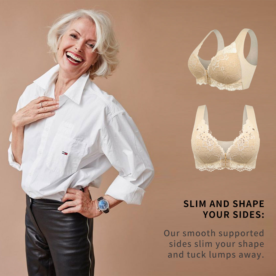 Bras For Older Women Front Closure 5d Beauty Back Comfy Bra