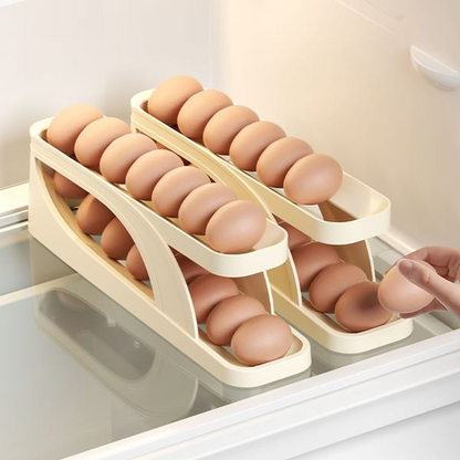 🔥New Automatic Roll-Down Double-layer Egg Dispenser🔥