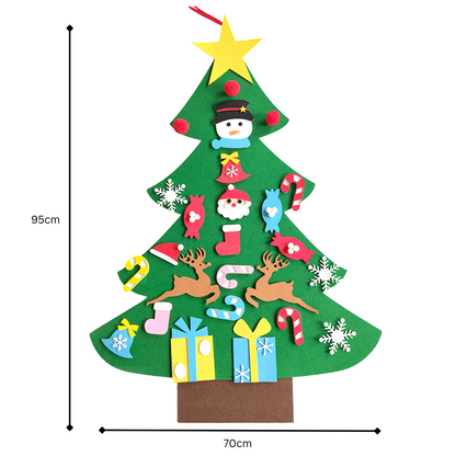 FeltTree - DIY Christmas Tree for Kids