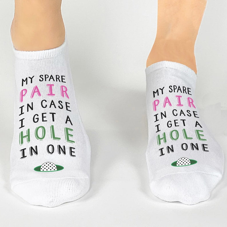 Funny Golf Socks for Men & Women Golfers