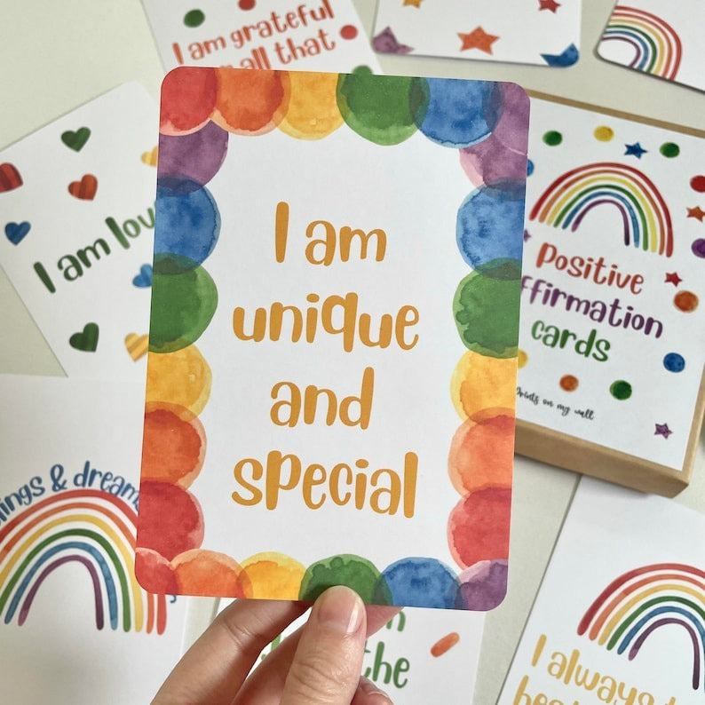 Children's Positive Affirmation Cards