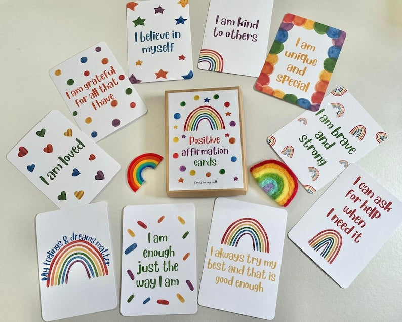 Children's Positive Affirmation Cards