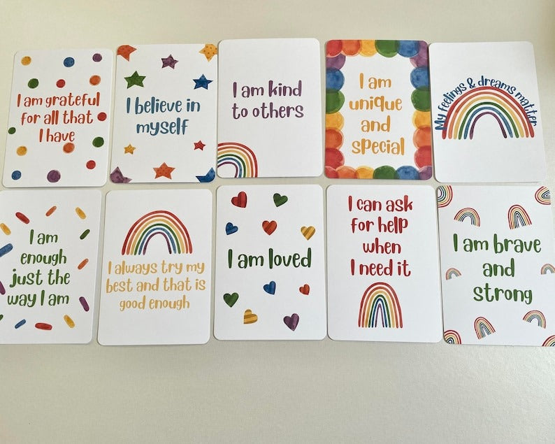 Children's Positive Affirmation Cards