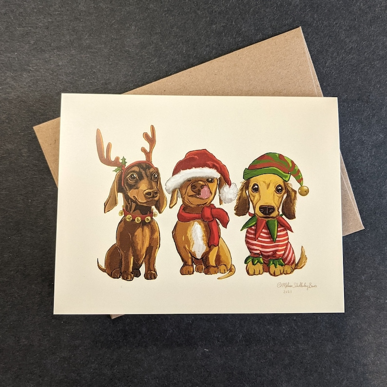 Animal Christmas Card Variety Pack