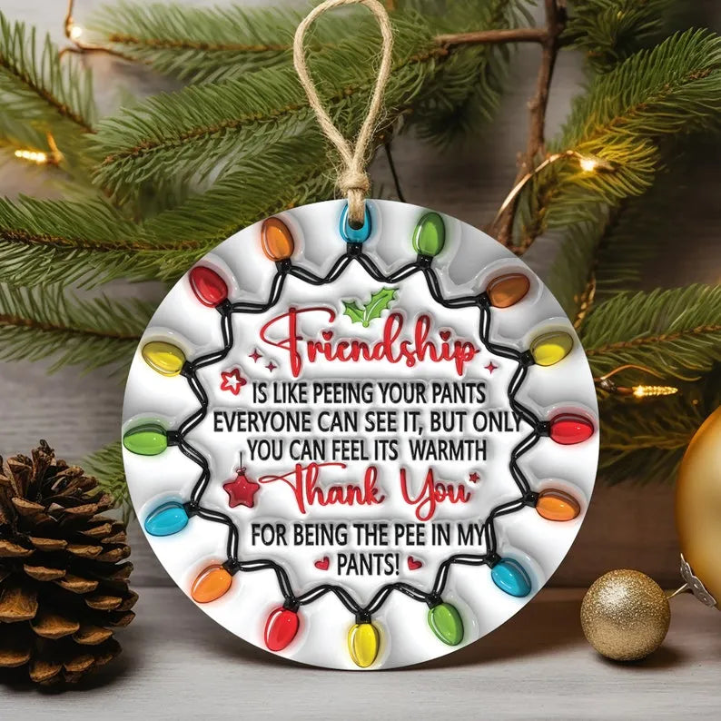 Friendship Ornament-🎁Awesome Friend