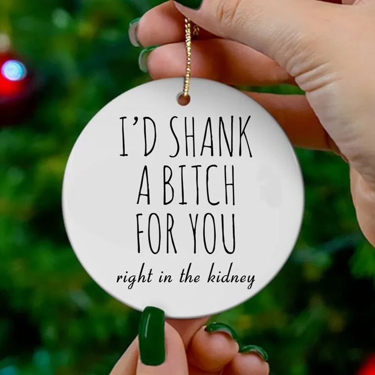 Funny Friendship Ornament