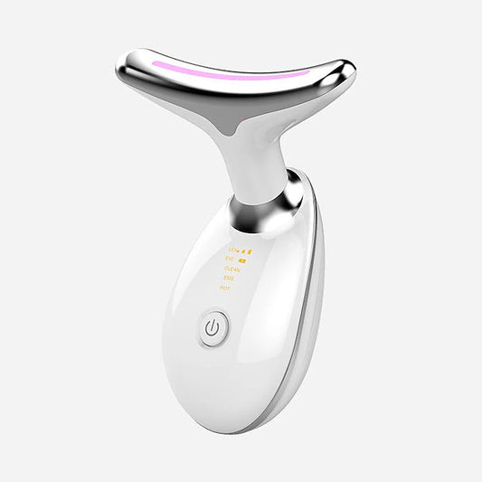 EMS Thermal Neck Lifting And Tighten Massager Electric Microcurrent Wrinkle Remover