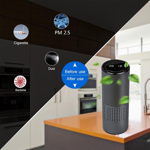 Advanced Car Air Purifier With HEPA Filter