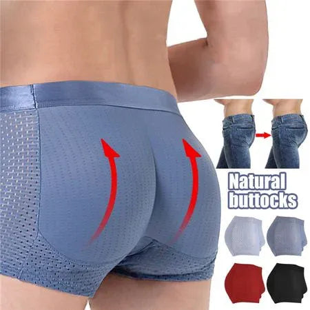 LAST DAY SALE 50% OFF – Ice Silk Breathable Men’s Butt Lift Underwear