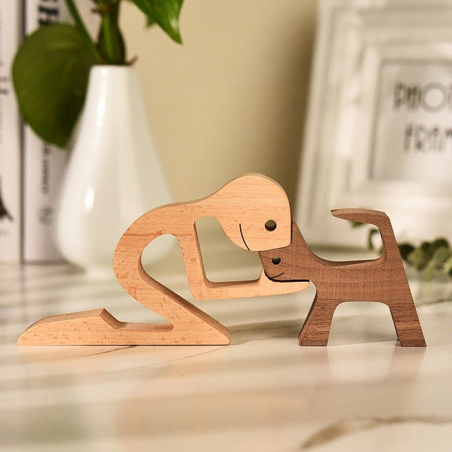 Gift For Pet Lovers - Wooden Pet Carvings