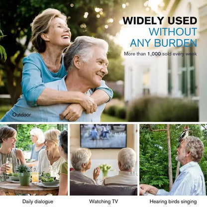 Micro OTC Hearing Aids CIC Nearly Invisible And Rechargeable