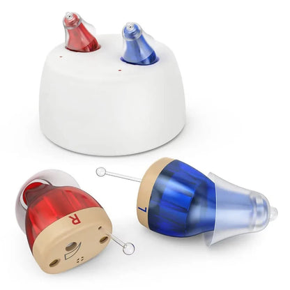 Micro OTC Hearing Aids CIC Nearly Invisible And Rechargeable