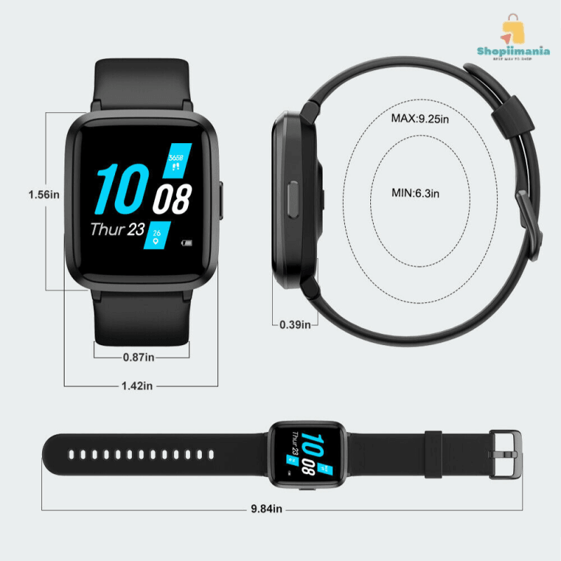 Modern Blood Pressure Health Monitor Smart Fitness Watch