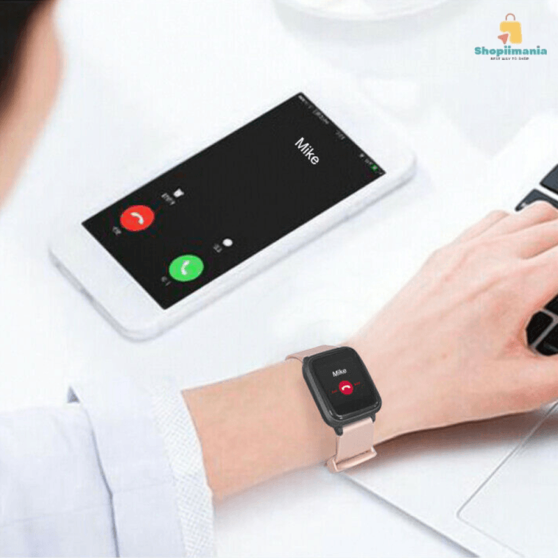 Modern Blood Pressure Health Monitor Smart Fitness Watch