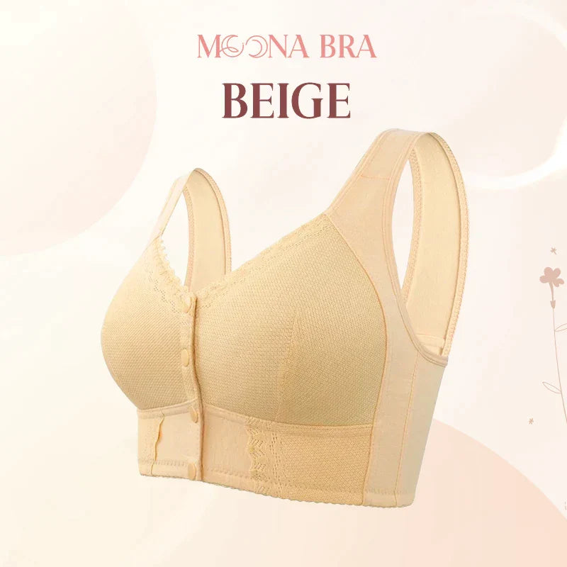 Moona Bra - Front Closure Breathable Bras For Seniors