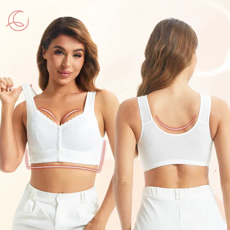 Moona Bra - Front Closure Breathable Bras For Seniors