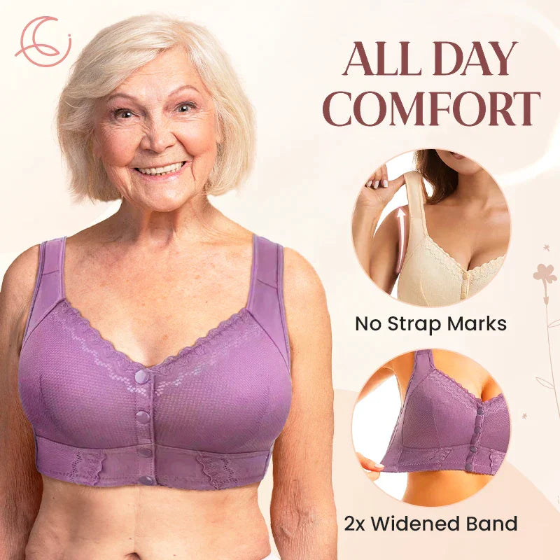 Moona Bra - Front Closure Breathable Bras For Seniors