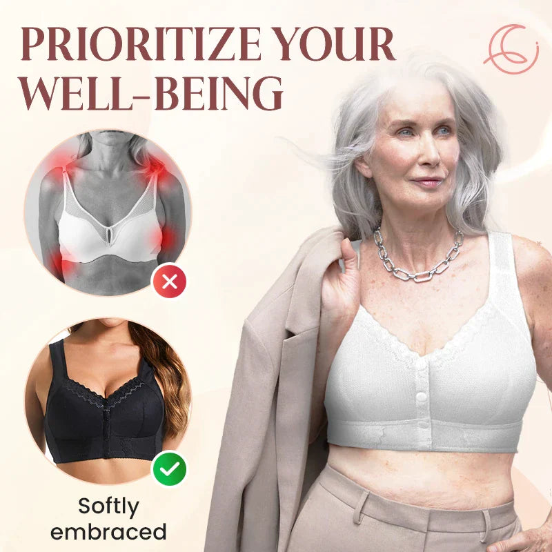 Moona Bra - Front Closure Breathable Bras For Seniors