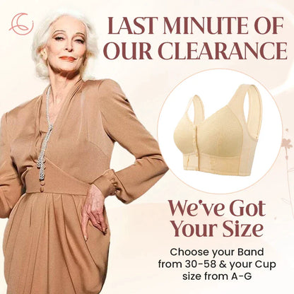 Moona Bra - Front Closure Breathable Bras For Seniors