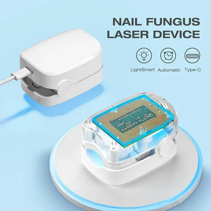 Nail Fungus Cleaning Laser Device - Expert Revolutionary High-Efficiency Light Therapy Device For Toenail Diseases