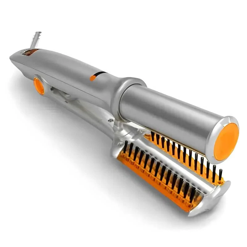 Professional 2 in 1 Rotating Iron Hair Brush