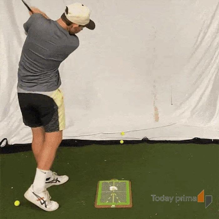 🔥Golf Training Mat for Swing Detection Batting