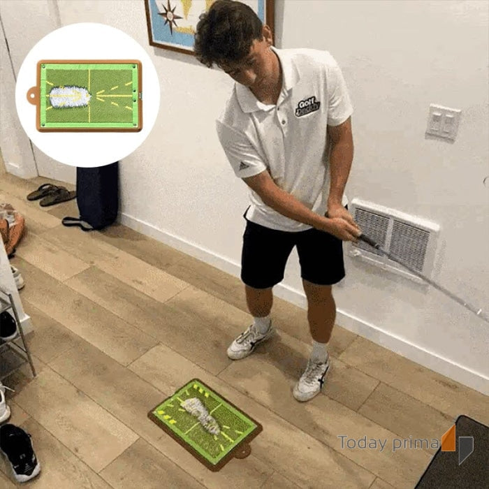 🔥Golf Training Mat for Swing Detection Batting