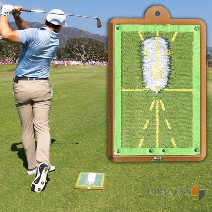 🔥Golf Training Mat for Swing Detection Batting