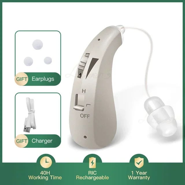 PristineHear ClearSound Rechargeable Hearing Aids