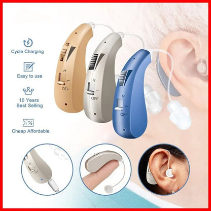 PristineHear ClearSound Rechargeable Hearing Aids