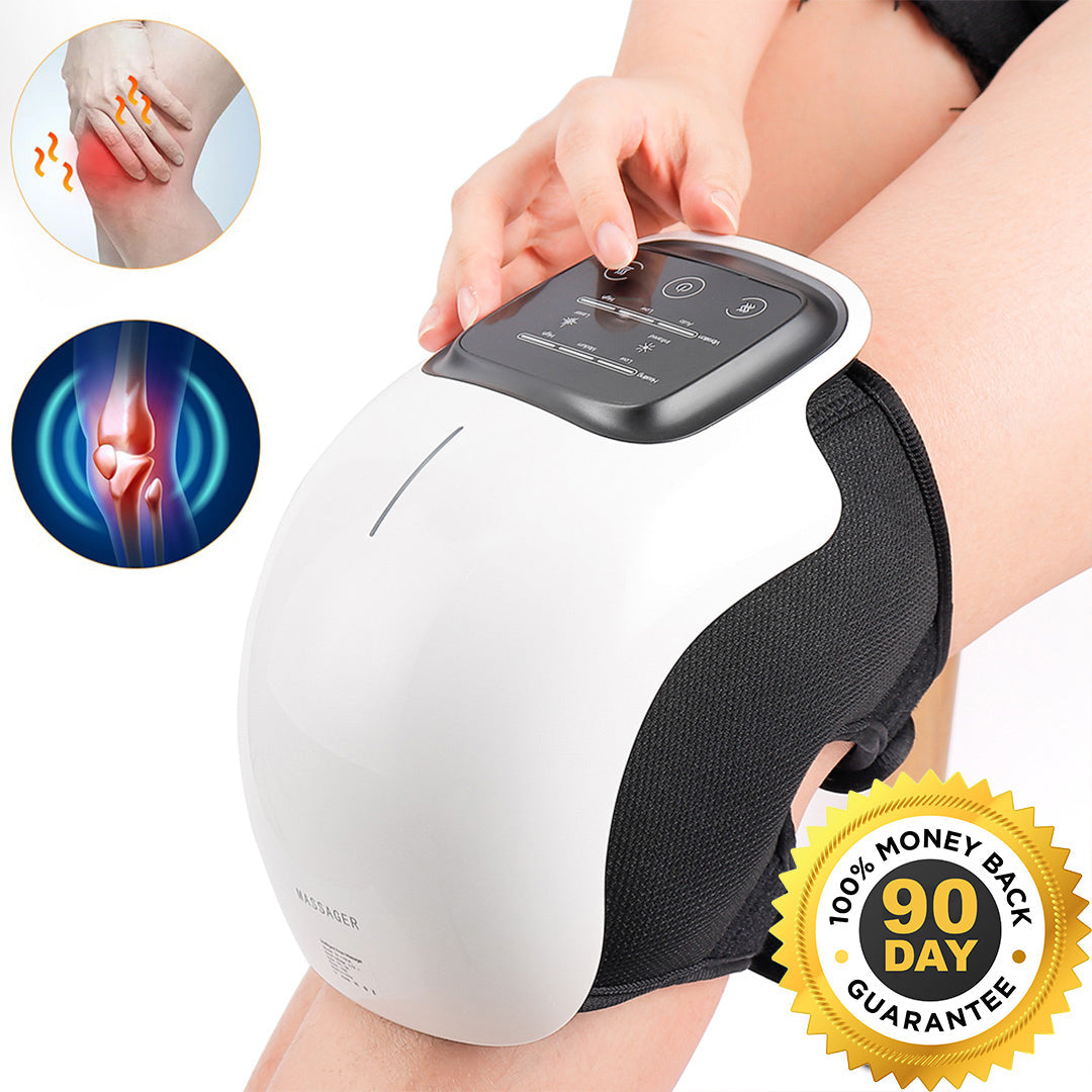 Nooro Knee Massager – Infrared Heat, Vibration & Red Light Therapy for Knee Pain, Swelling & Stiff Joints Relief