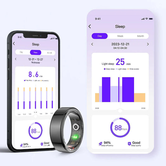 QRing Smart Ring - Titan | Health Tracking Ring