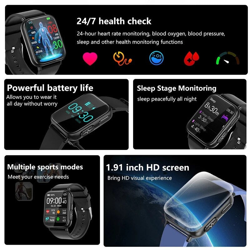 QUANTYVO CARE Plus 2 – Non-Invasive Blood Glucose Monitoring Smartwatch