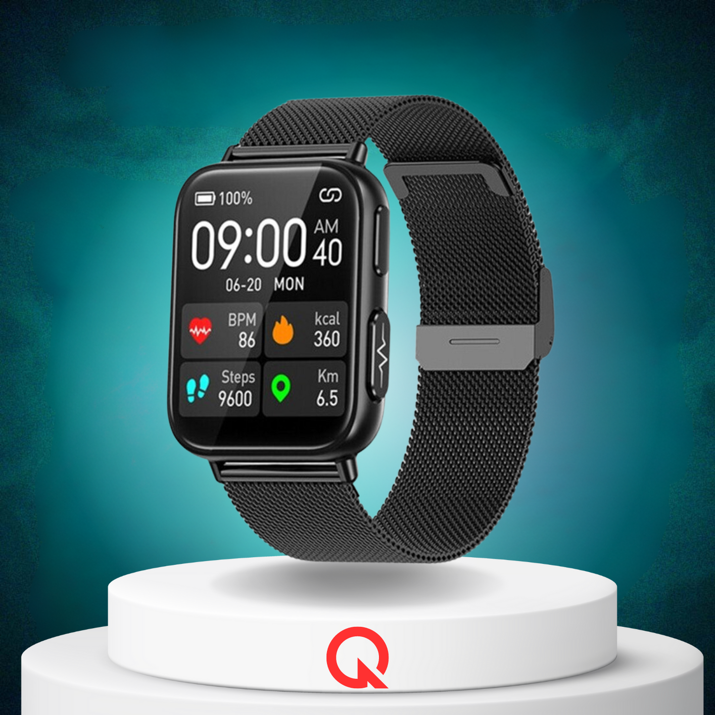 QUANTYVO CARE Plus 2 – Non-Invasive Blood Glucose Monitoring Smartwatch