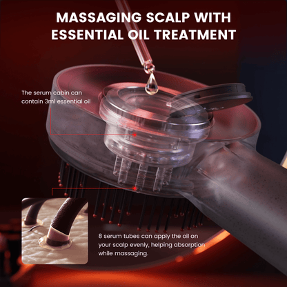 RED LIGHT COMB THERAPY – SCALP MASSAGER