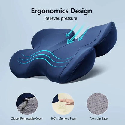 Seat Cushion for Tailbone Pain and Pressure Relief