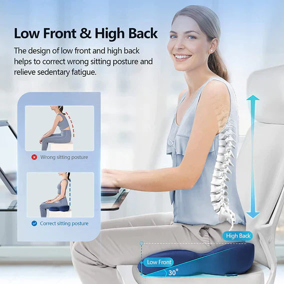 Seat Cushion for Tailbone Pain and Pressure Relief