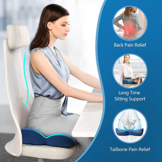 Seat Cushion for Tailbone Pain and Pressure Relief