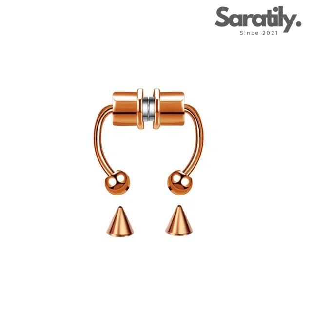 Saratily NoseClips – Magnetic Septum Ring Piercing