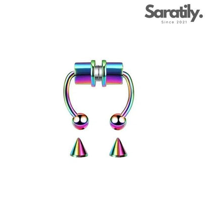 Saratily NoseClips – Magnetic Septum Ring Piercing