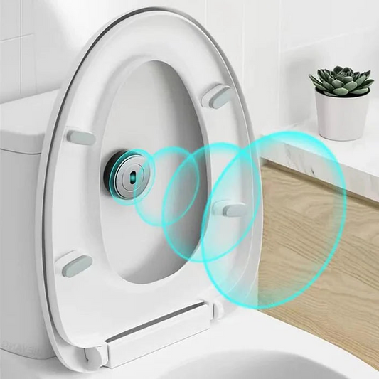 Touchless Intelligent Auto-Flush Sensor - Adjustable Automatic Motion Sensor Toilet Flush Kit Powered by Batteries