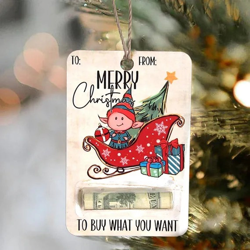 2024 Christmas Gift--Santa Christmas Money Holders Gift