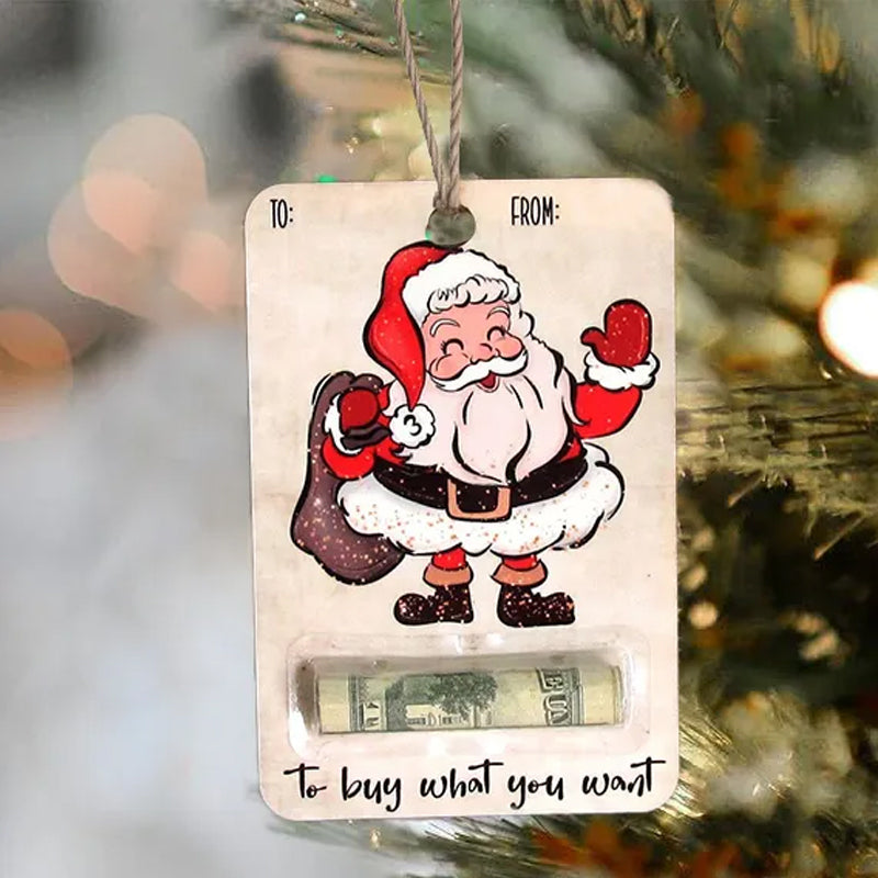 2024 Christmas Gift--Santa Christmas Money Holders Gift