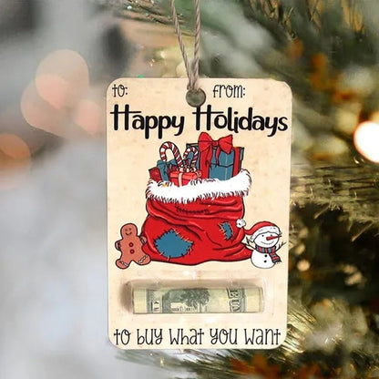 2024 Christmas Gift--Santa Christmas Money Holders Gift